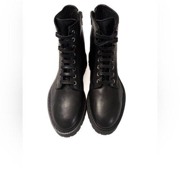 IRO Faye leather Ranger boots Lace Up - Picture 4 of 6